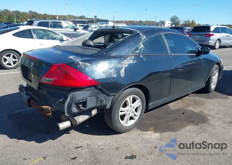 2007 Honda Accord 2.4 Ex из США, поврежденный, VIN 1HGCM72667A015846